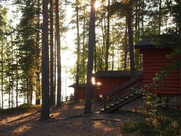 Фото номера Шале Лоджи Koskenselkä Camping г. Пуумала 9