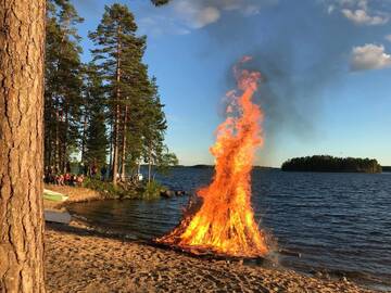 Фотографии Лоджи Koskenselkä Camping г. Пуумала (Финляндия) №1 Фото Лоджи Koskenselkä Camping г. Пуумала 1