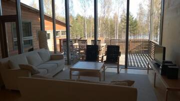 Фото номера Дом с 3 спальнями Дома для отпуска Kuoreksenniemi Villas &amp; Lakehouse г. Пуумала 22