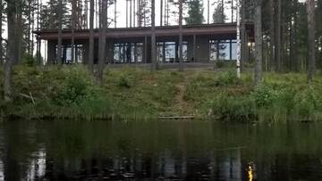 Фото номера Апартаменты с террасой Дома для отпуска Kuoreksenniemi Villas &amp; Lakehouse г. Пуумала 7
