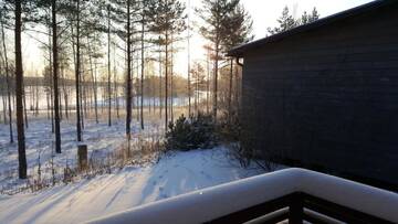 Фото номера Дом с 3 спальнями Дома для отпуска Kuoreksenniemi Villas &amp; Lakehouse г. Пуумала 11