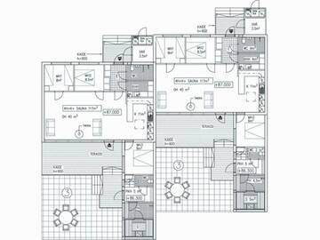 Фото номера Дом с 3 спальнями Дома для отпуска Kuoreksenniemi Villas &amp; Lakehouse г. Пуумала 7
