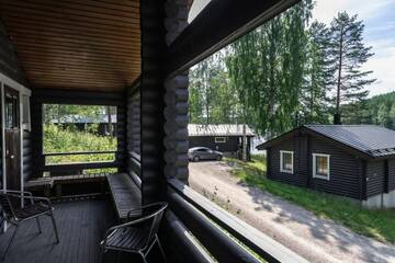 Фото номера Вилла с 2 спальнями Курортные отели Wellbeing365 Resort Mannilanniemi г. Пуумала 55