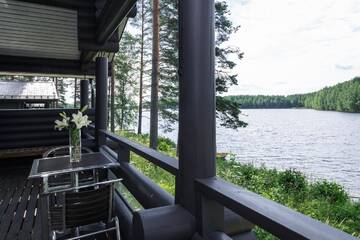 Фото номера Вилла с 2 спальнями Курортные отели Wellbeing365 Resort Mannilanniemi г. Пуумала 6