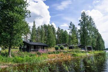 Фото номера Вилла с 2 спальнями Курортные отели Wellbeing365 Resort Mannilanniemi г. Пуумала 7