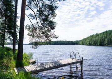 Фото номера Вилла с 2 спальнями Курортные отели Wellbeing365 Resort Mannilanniemi г. Пуумала 8