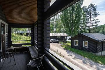 Фото номера Вилла с 2 спальнями Курортные отели Wellbeing365 Resort Mannilanniemi г. Пуумала 5