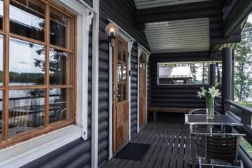 Фото номера Вилла с 2 спальнями Курортные отели Wellbeing365 Resort Mannilanniemi г. Пуумала 49